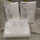 IKEA宜家 普德维瓦亚麻材质单人双人被套和枕套特价