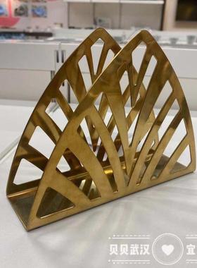 IKEA宜家提斯泰宁餐巾纸架纸巾架盘桌面装饰纸巾架国内代购