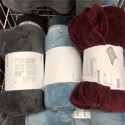 ikea宜家正品特拉特维盖毯子床罩