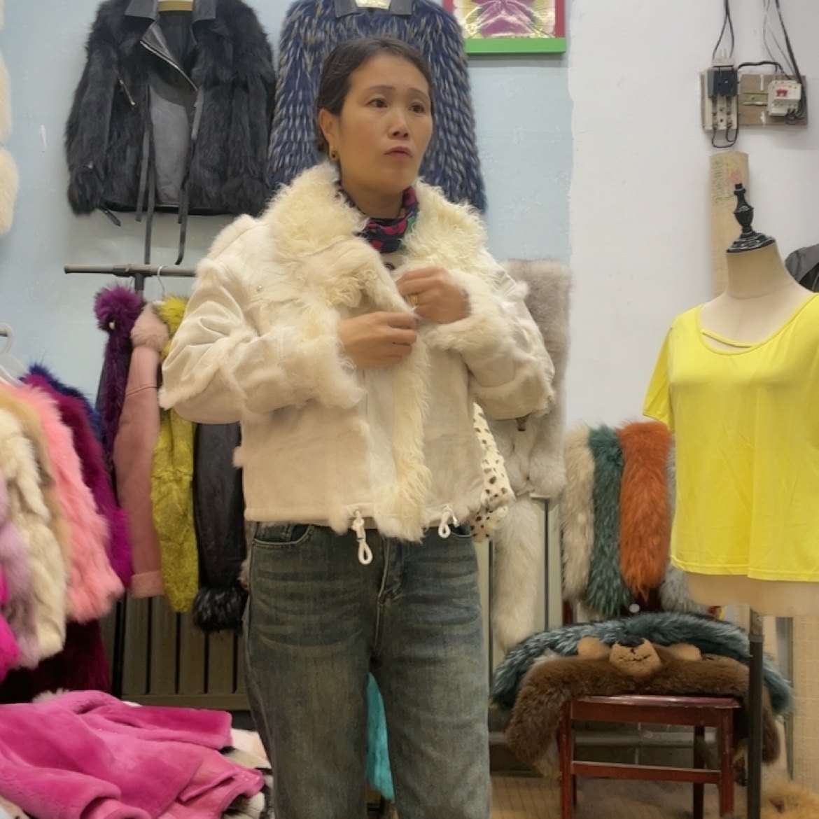 2025秋冬两面穿环保羊羔毛皮毛一体外套长款加厚毛绒绒麂皮绒大衣,服饰配件/皮带/帽子/围巾,包挂件,淘宝优惠券,粉丝福利购,淘宝优惠卷