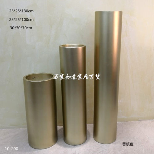玻璃钢商场摆件落地大花瓶