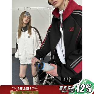 400g重磅外套春季 MANYSTON美式 立领棒球服运动夹克 郝熠然同款