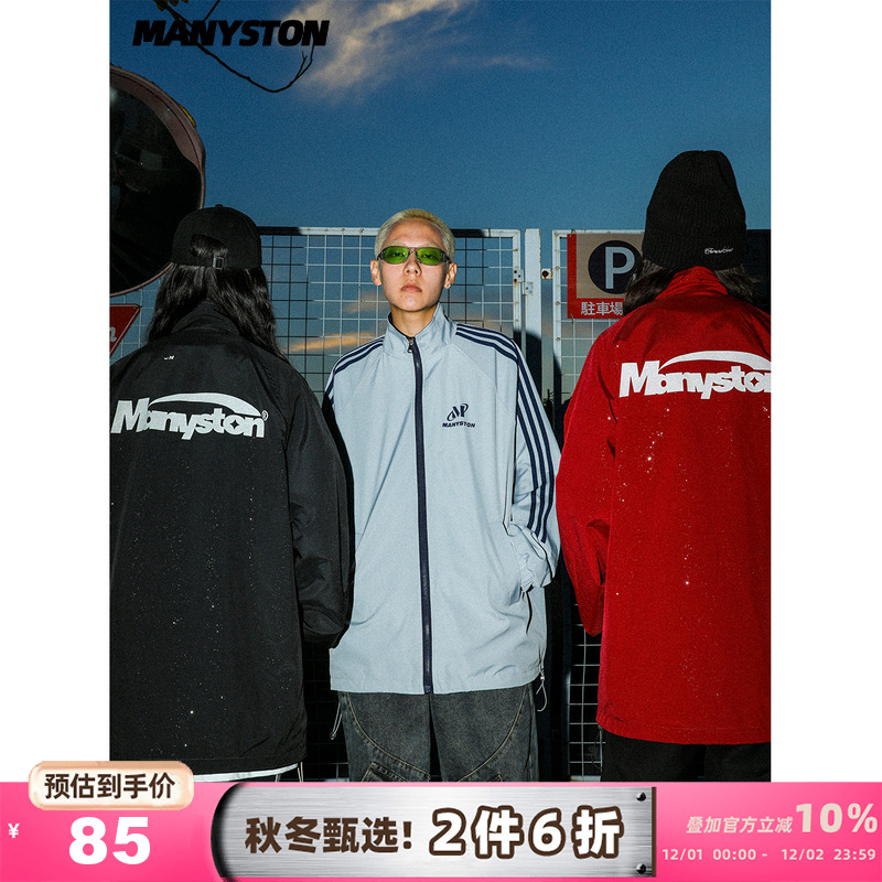 MANYSTON春秋季两面穿夹克外套