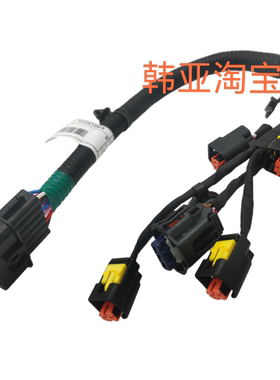 现代IX25名图新胜达途胜索九KX3起亚K4 K5喷油嘴线束353412G010