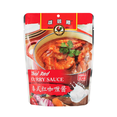 雄鸡标泰式咖喱酱200g清真速食
