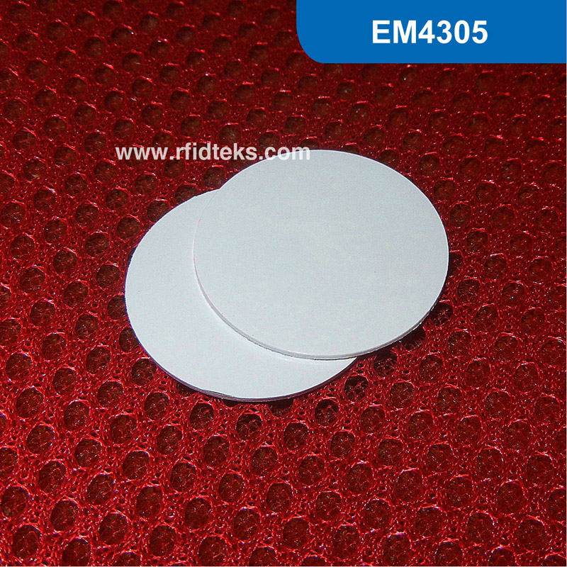 RFID钱币 EMID圆币卡 AGV地标标签 RFID电子标签 EM4305芯片30MM