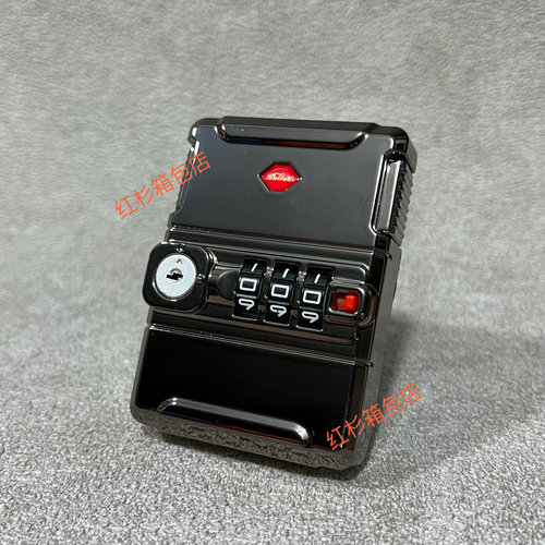 行李箱小方锁配件拉杆箱密码锁更换新款通用异形框箱锁铝框箱锁07