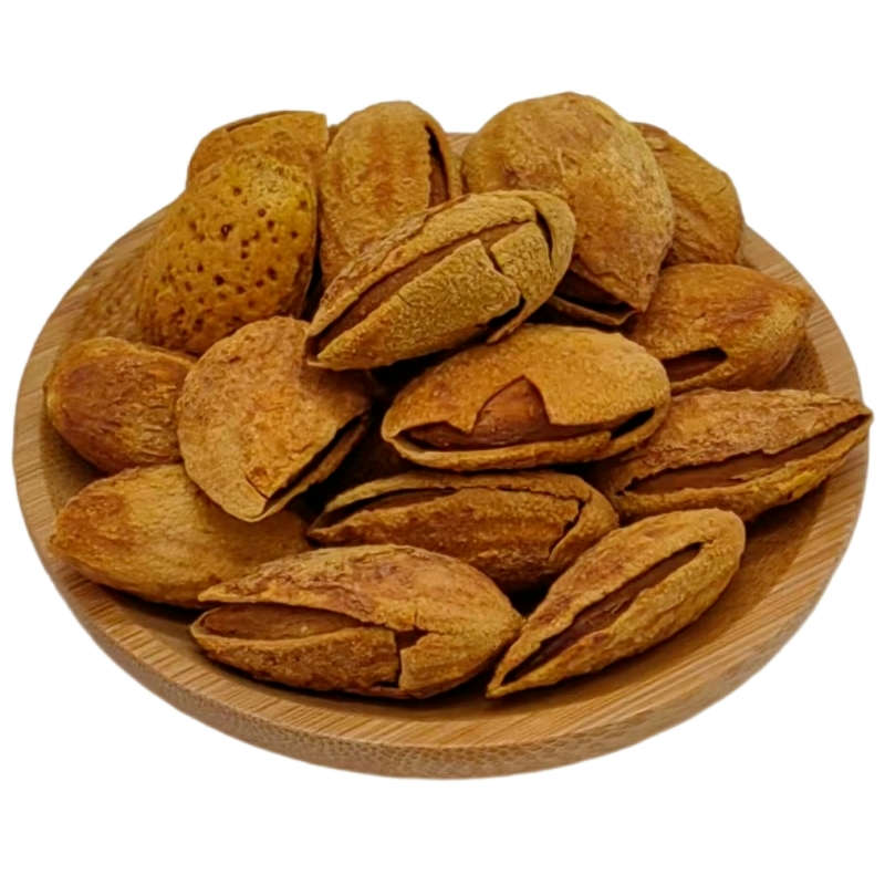 新疆坚果特产巴坦木手剥薄皮纸皮巴旦木椒盐焗味原味休闲食品500g