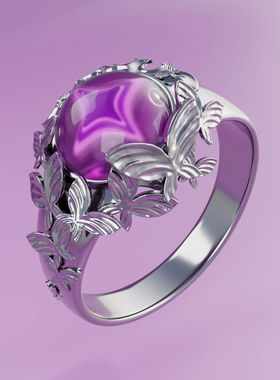 崩坏星穹铁道遐蝶主题戒指