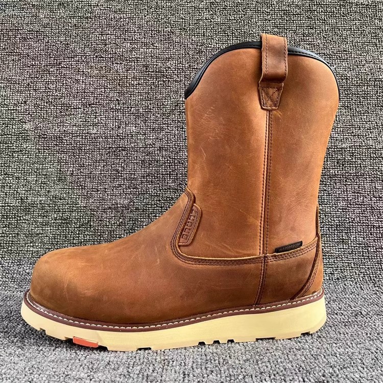 安全鞋BRUNT头层疯马牛皮防砸