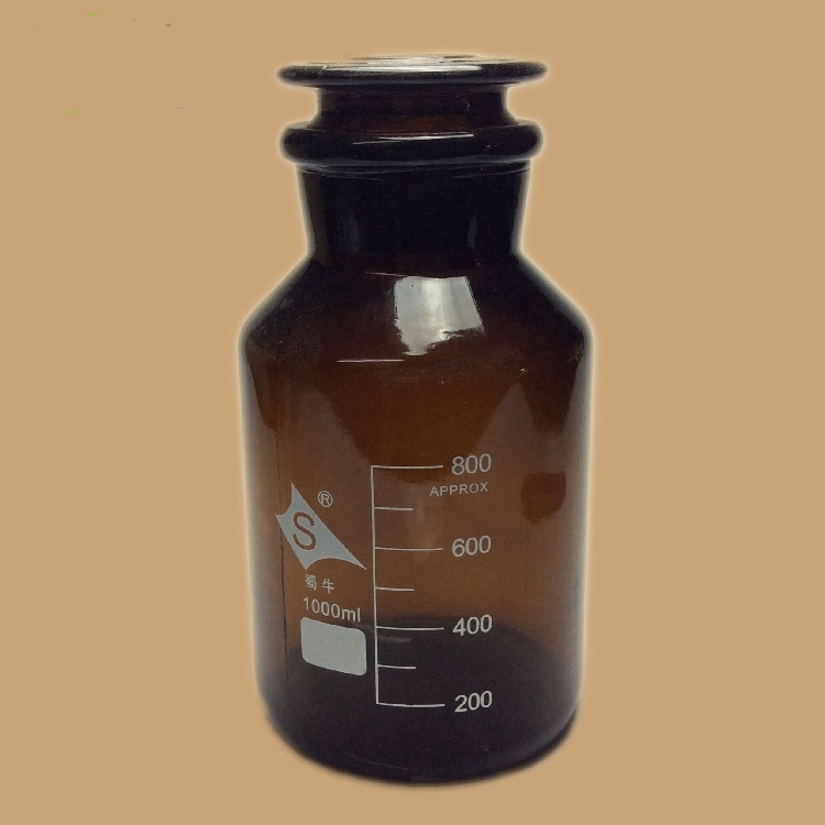 【蜀牛】棕色磨口试剂瓶广口磨砂1000ml500ml250ml125ml60ml