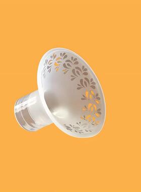 适用十月结晶电动吸奶器配件喇叭罩全硅胶SH1601/SH1836罩子24MM