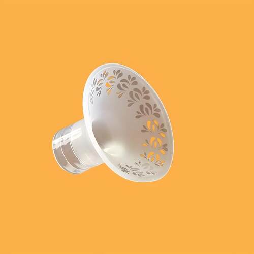 适用十月结晶电动吸奶器配件喇叭罩全硅胶SH1601/SH1836罩子24MM