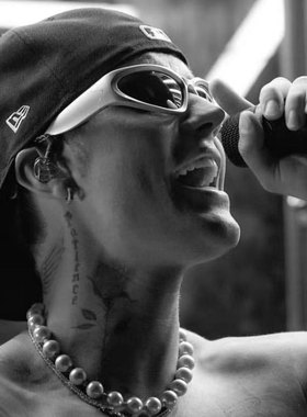 机能风墨镜男个性Y2K辣妹眼镜潮