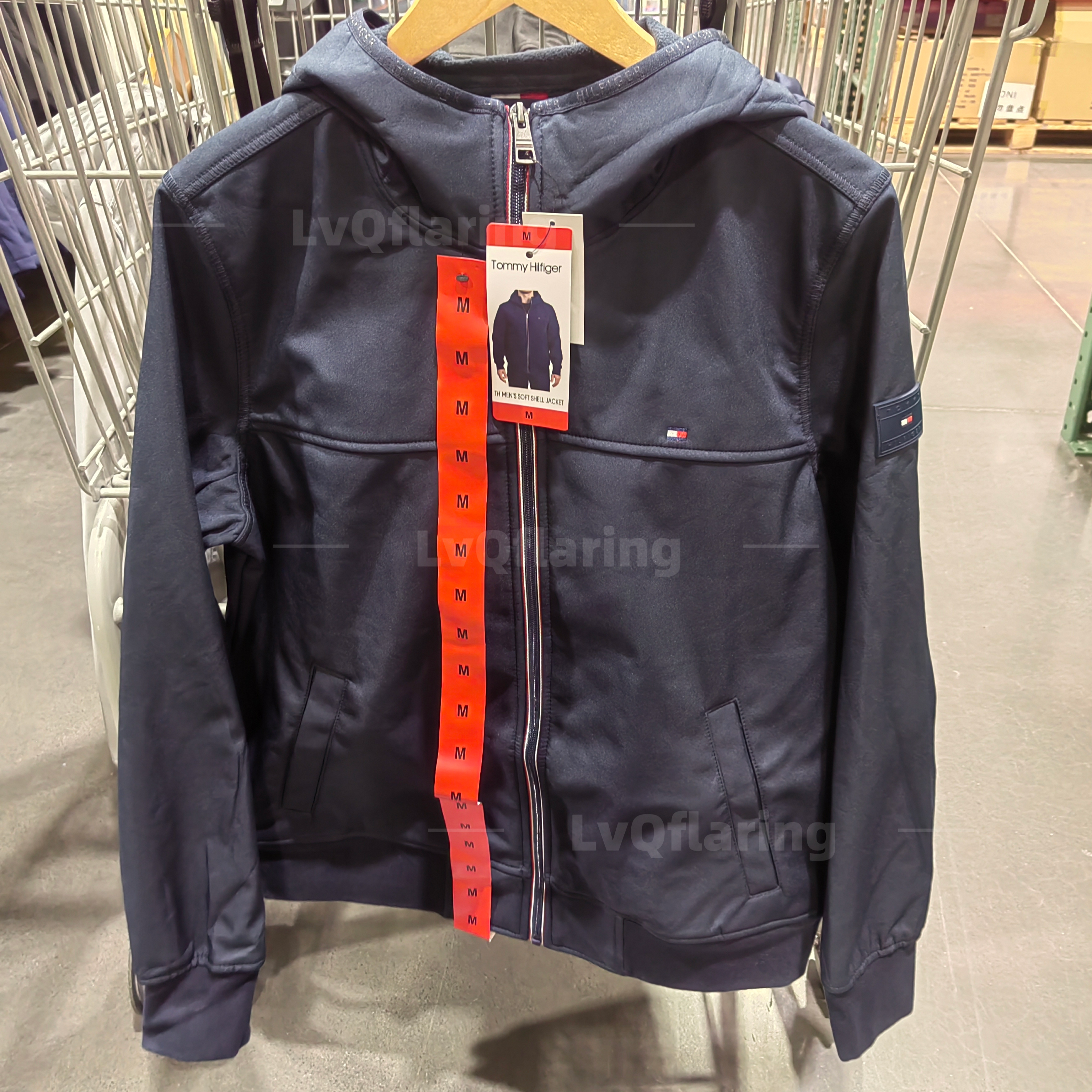 Costco Genuine Men's Hooded Jacket Cotton Warm Jacket Business Casual Top
