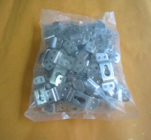 装裱材料【 4眼大号暗挂 】大号加厚暗挂钩-铜环-挂环文房四