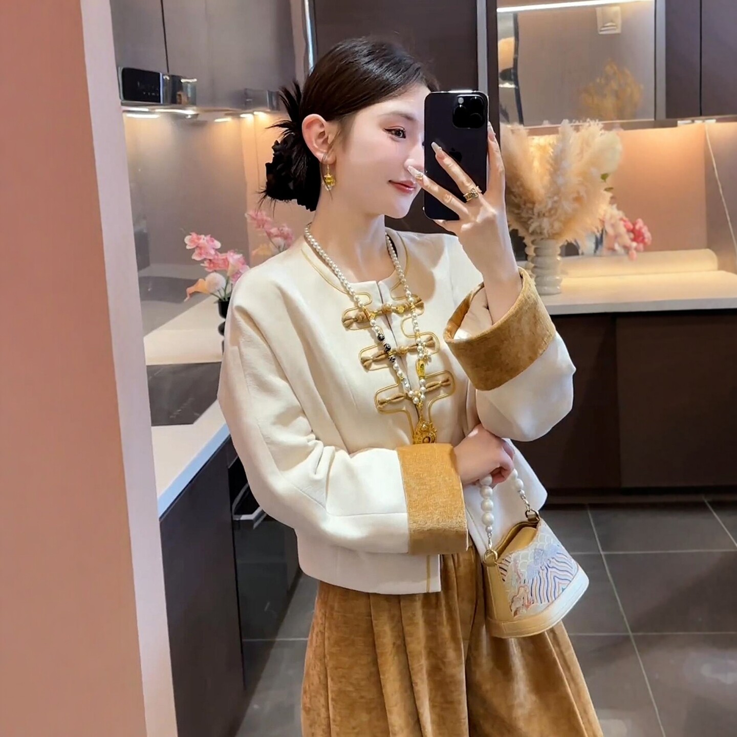 大尺码胖mm套装女春秋202