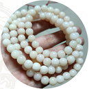 天然牦牛骨手链108颗文玩骨头手串念珠饰品真品珠子挂链桶珠手持