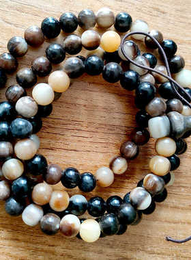 男女牛角项链挂链饰品手串手链