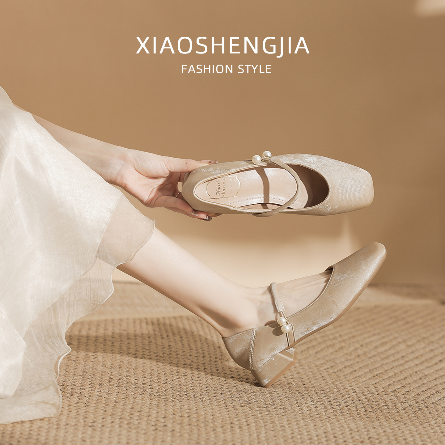 法式单鞋女2025新款玛丽珍鞋