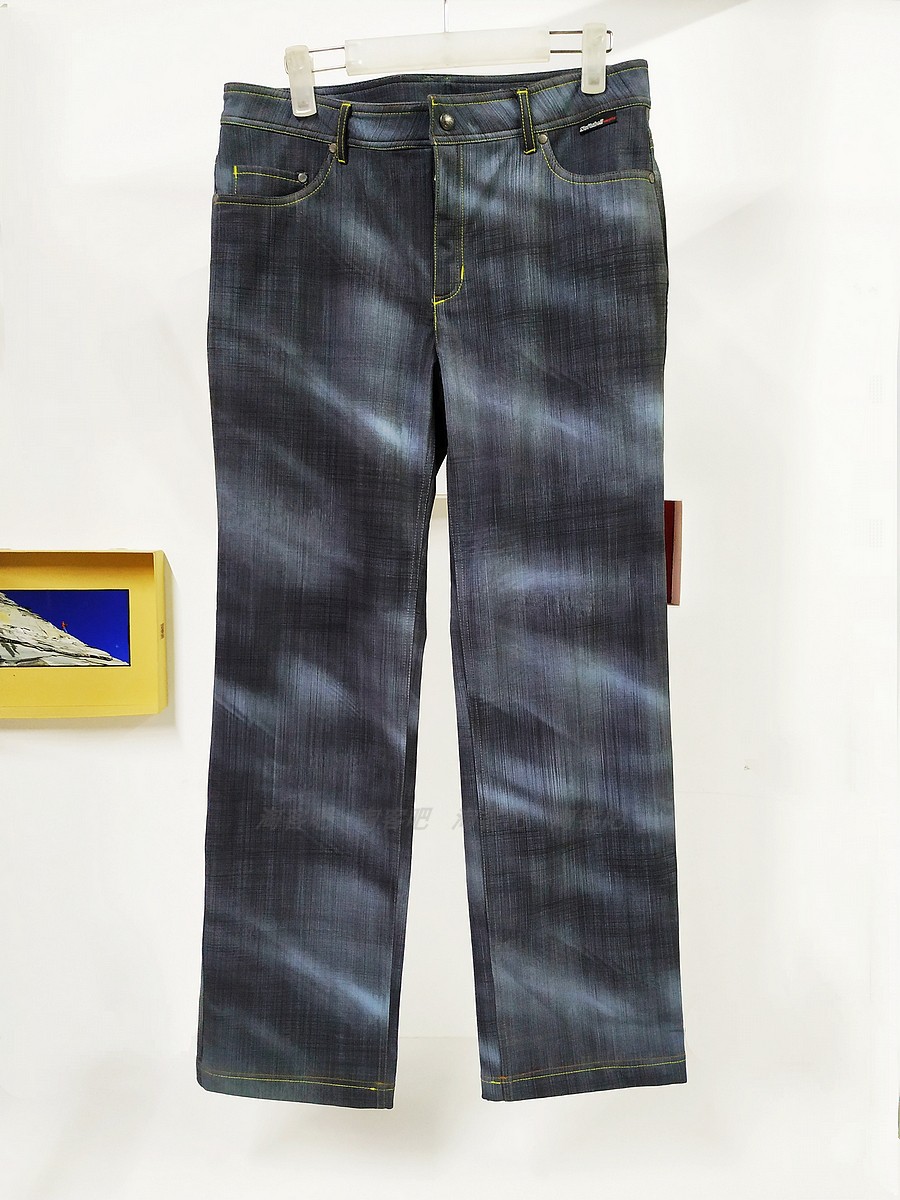 SPOUNTIN斯邦廷户外加绒保暖软壳裤防风弹力冲锋裤牛仔中性2509