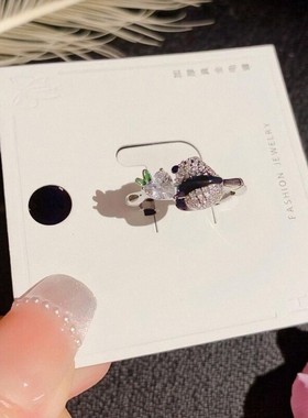 SweetGirl满钻小熊开口戒