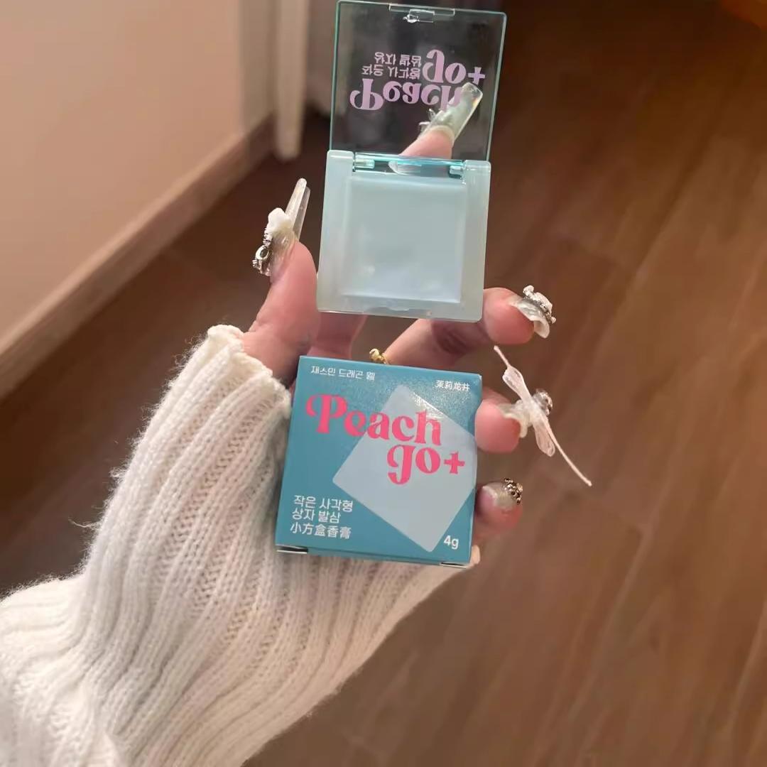 茉莉龙井味小方盒便携香水