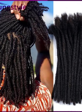 Dreadlocks Brazilian Human Hair Braid Hair Loc Extensions