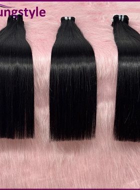 15A Straight Super Double Drawn Vietnam Human Hair Weft 100g