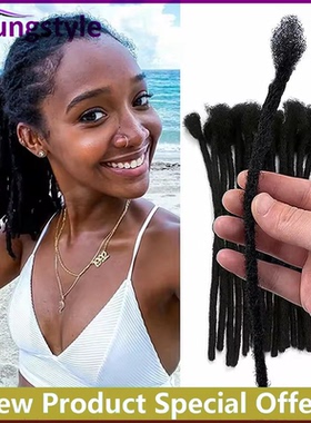 Dreadlocks brazilian Human Hair Braid Hair Loc Extensions