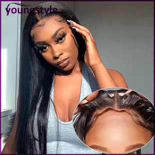 Straight wear and go glueless wig brazilian human hair wigs