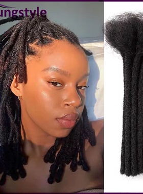 Dreadlocks Remy Human Hair Braid Hair Loc Extensions非洲脏辫