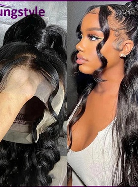 10A body wave  360 full lace wig virgin human hair wigs头套