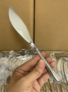 德国WMF福腾宝不锈钢黄油刀果酱抹刀牛油刀面包奶酪抹刀 库存尾货