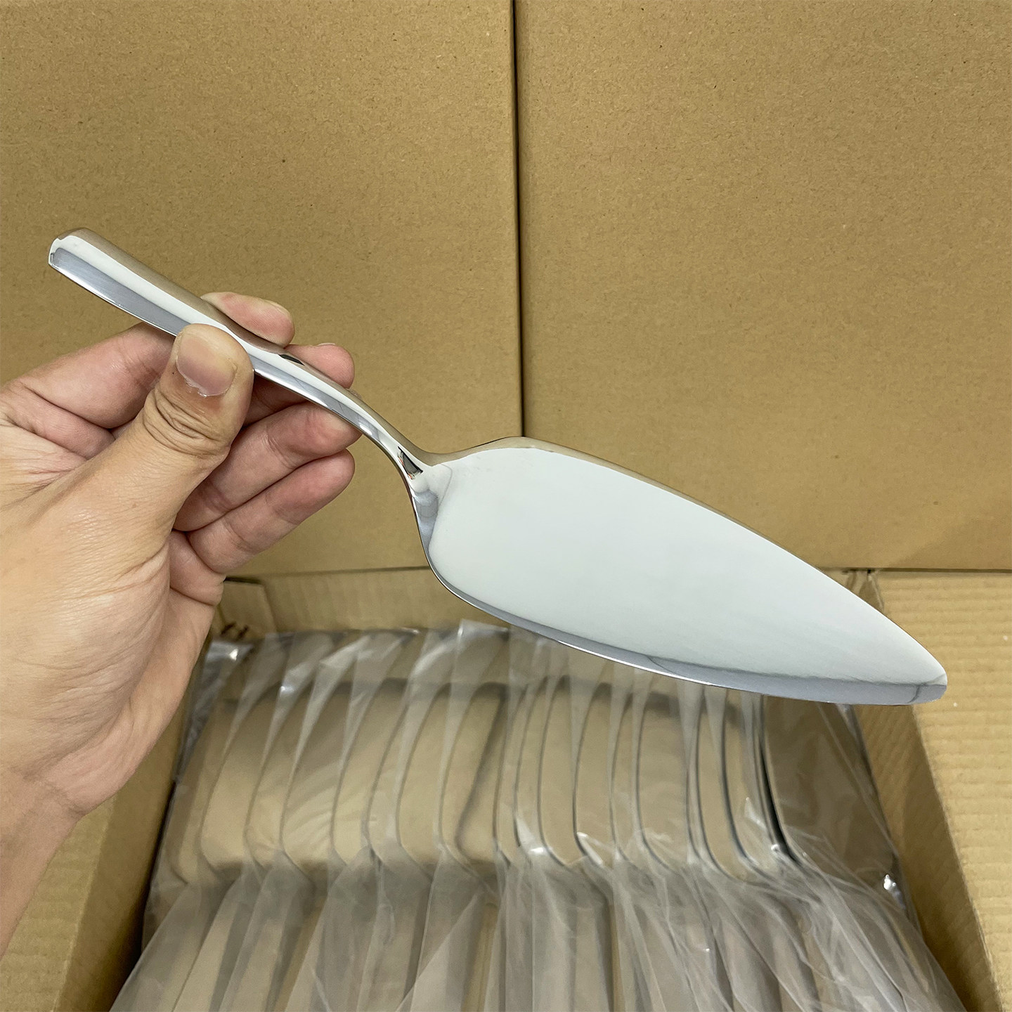 德国WMF福腾宝304不锈钢蛋糕铲刀三角披萨铲子饼铲烘焙工具专用铲
