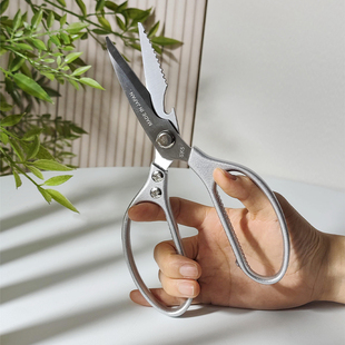 SK5不锈钢剪刀家用厨房专用鸡骨剪烤肉剪合金多功能剪子出口日本