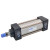 轻型抗扭杆气缸QGBP63X50X60X80X90X100X110X125X160MF1 MF2  MP4