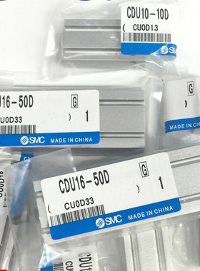 原装SMC气缸CU10/CDU10-5D-10D-15D-20D-25D-30D-35D-40D-45D-50D
