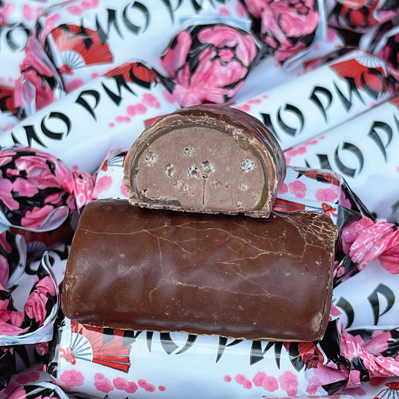 俄罗斯进口kdv奇奥里奥巧克力夹心焦糖脆樱花糖喜糖零食糖果500g