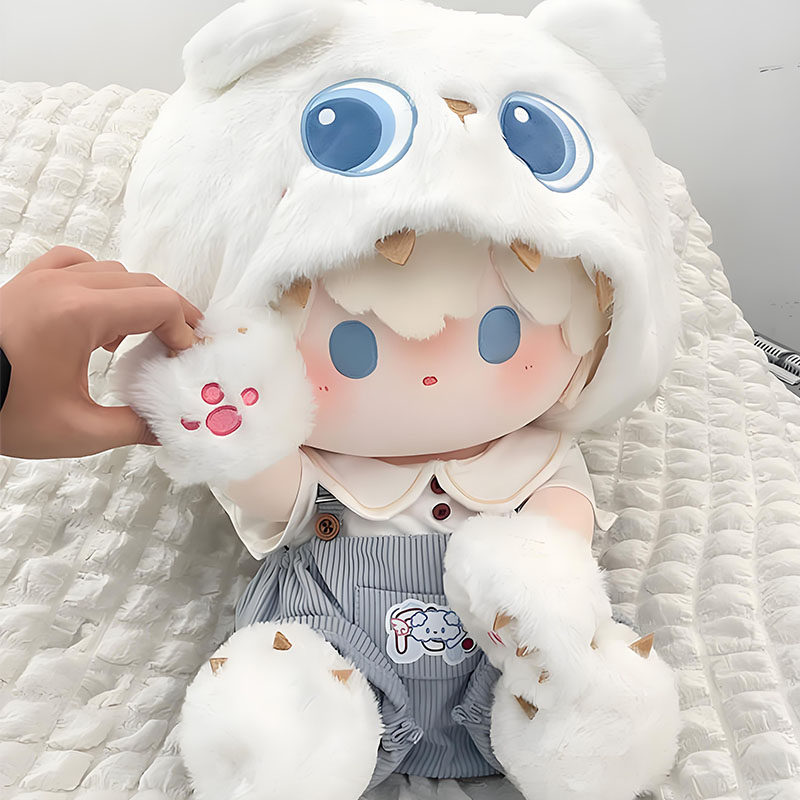 现货40cm厘米娃衣萌怪出击棉花娃娃衣服一番赏玩偶无属性公仔替换