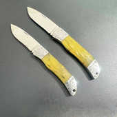 不锈钢水果刀野营随身户外求生小刀爆款 铬钢高硬度锋利哈刃折叠刀