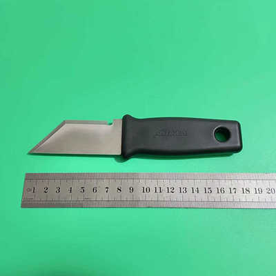 工厂直销皮鞋刀ABS塑料手柄刀口锋利专用皮料布料切割刀阳江小刀