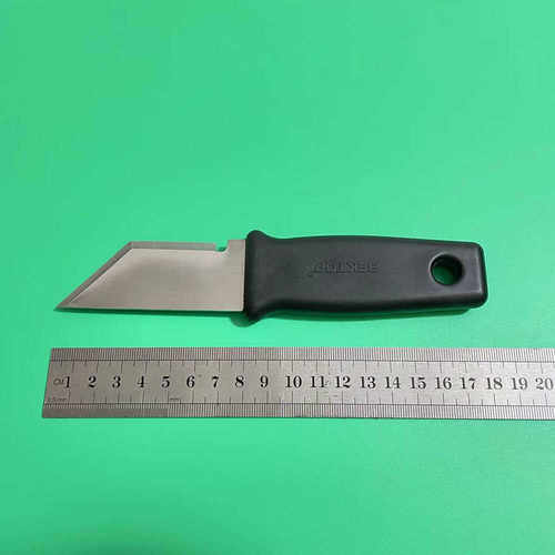 工厂直销皮鞋刀ABS塑料手柄刀口锋利专用皮料布料切割刀阳江小刀