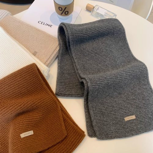 围巾女秋冬季2025新款时尚精选澳洲羊毛高端兔绒针织保暖情侣围脖