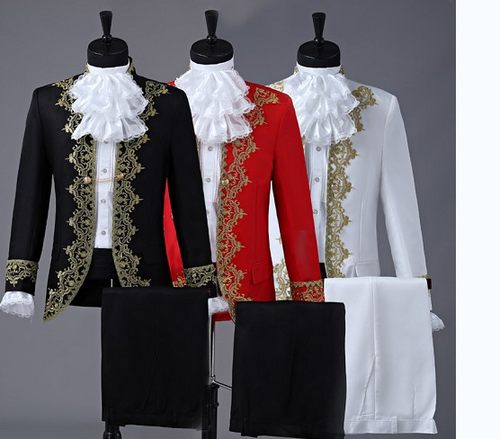 男士戏剧王子复古欧式宫廷礼服