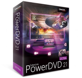 PowerDVD 21 Ultra   支持高清4K 8K  2D转3D  支持2声道转多声道