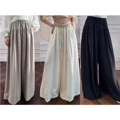 【廖廖粉丝专享】夏日行走的空调 拖地懒懒裤