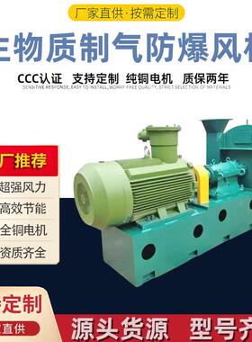 生物质制气防爆风机防爆风机SQZ/MJG防爆高压风机高温离心风机