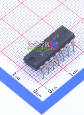 逻辑门 SN74LS32N PDIP-14 TI/德州 电子元器件配单全新原装