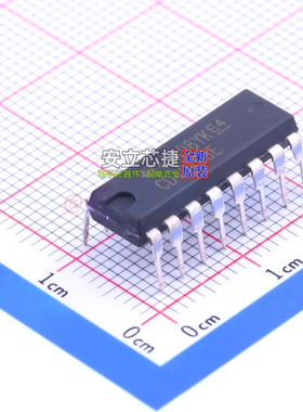 移位寄存器 CD4015BE PDIP-16 TI/德州 电子元器件配单全新原装